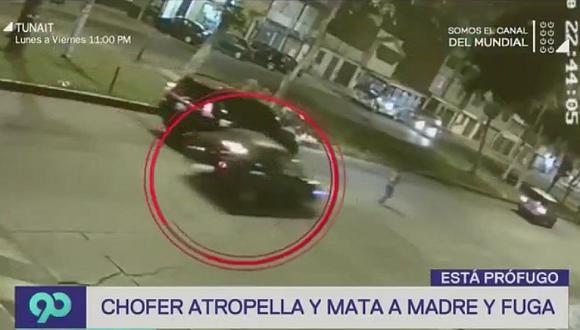 Conductor que maneja a excesiva velocidad atropella y mata a mujer de 63 años en Los Olivos