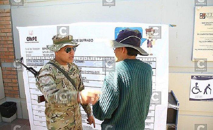 Elecciones 2018: FF.AA. y Policía Nacional resguardarán orden y seguridad este domingo