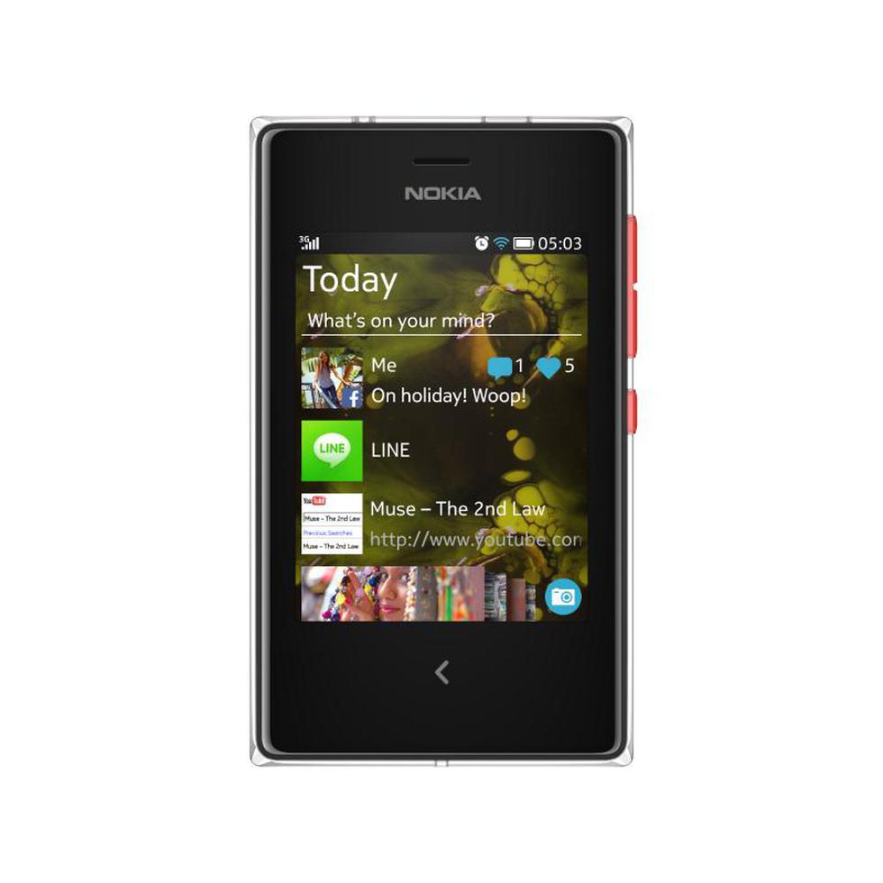Nokia presenta el Asha 503, un celular juvenil