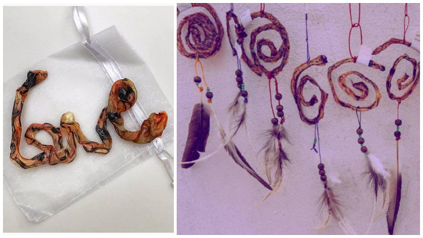 Madres hacen decoración con cordones umbilicales (FOTOS)