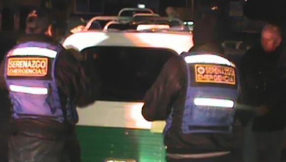 Capturan a presuntos ladrones de mototaxis en Juliaca