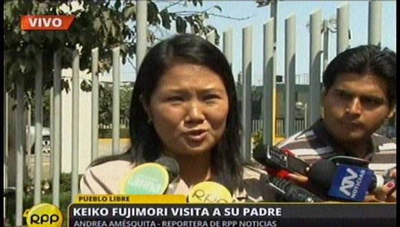 Keiko Fujimori: "Tenemos la esperanza que el indulto se dé en las próximas semanas"