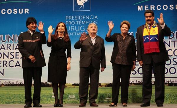 Presidentes del Mercosur abren cumbre en Brasil