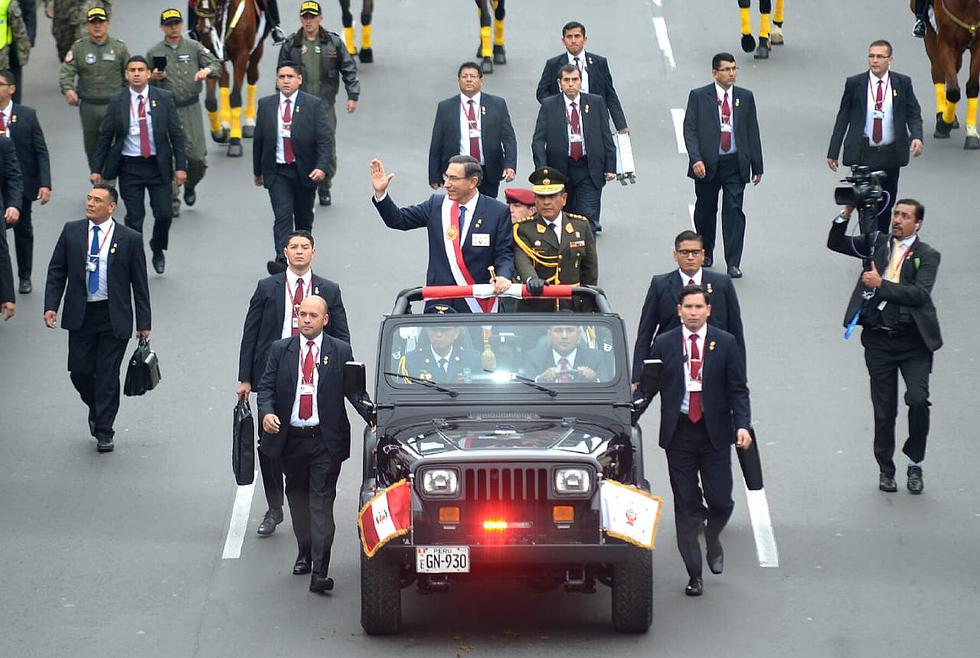 Culmina la Parada Militar por Fiestas Patrias (EN VIVO)