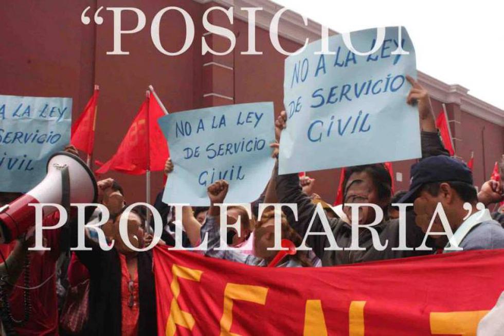 Movadef vuelve a las andadas y se infiltra en protestas sociales