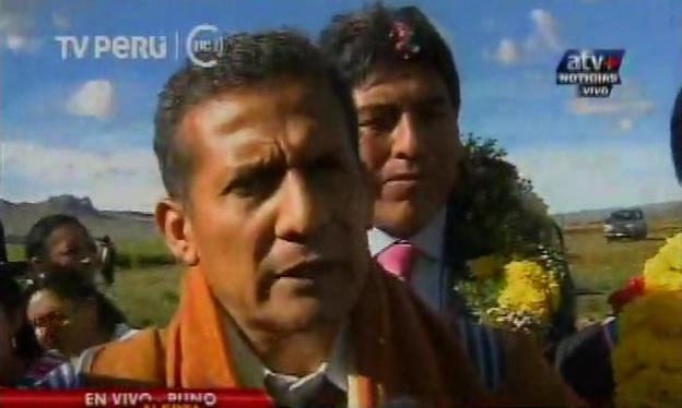 Ollanta Humala recuerda a clase política que el tema es el espionaje de Chile y no la DINI