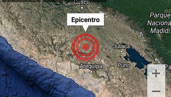 ​Sismo de considerable magnitud en Arequipa