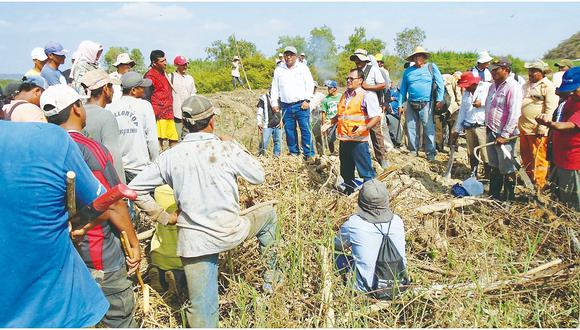 1,000 hectáreas de sembríos se quedaron sin irrigación