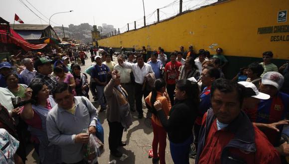 Declaran  zona rígida calles aledañas al mercado La Parada