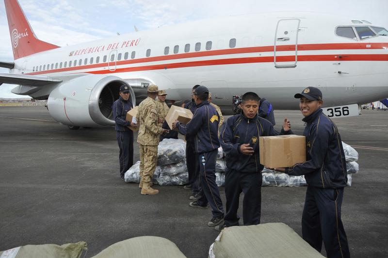 Indeci envió 1,81 toneladas de raciones de comida a Cusco tras sismo
