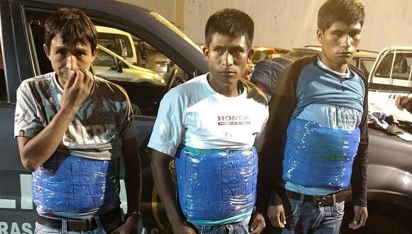 Cinco detenidos y 20 kilos de droga decomisados