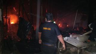 Tumbes: Incendio redujo a cenizas una vivienda en Zorritos