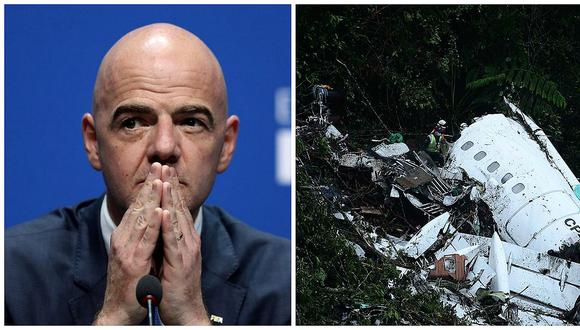 Chapecoense: presidente de la FIFA afirma que es "un día muy triste para el fútbol"