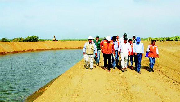 Autoridades supervisan trabajos en el río Tumbes
