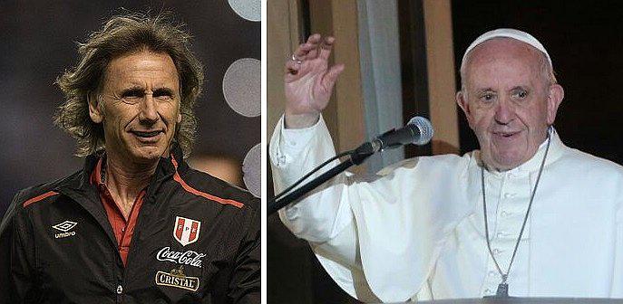 Así fue el encuentro entre Ricardo Gareca y el Papa Francisco (FOTOS) 