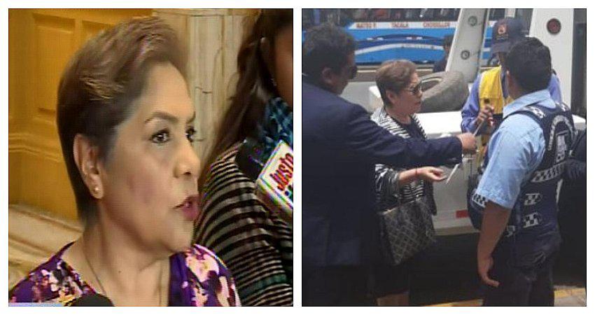 Luz Salgado viajó a Colombia 