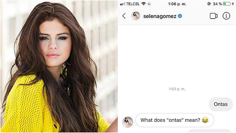 ‘Ontas’, el nuevo reto viral en el que han caído Selena Gomez y otros famosos 