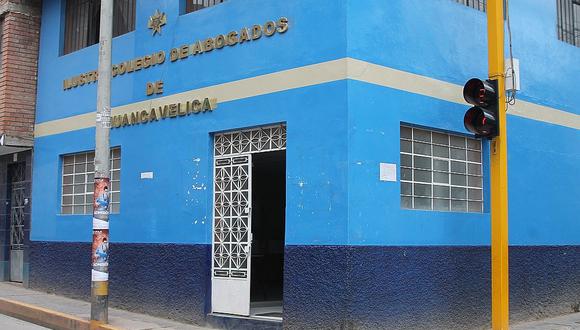 ​Colegio de Abogados de Huancavelica en crisis
