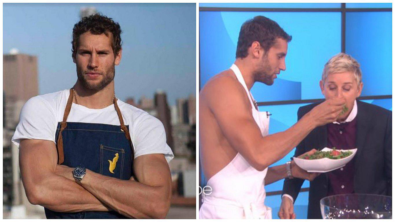 Franco Noriega: el chef peruano más sexy del mundo cocinó para Ellen DeGeneres (VIDEO)