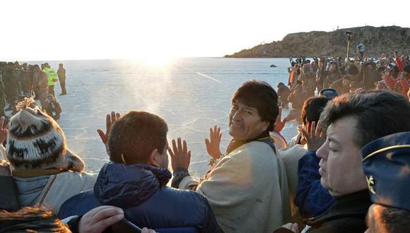 Evo Morales y Bolivia celebra año nuevo andino 5.523 con ceremonias al dios Sol
