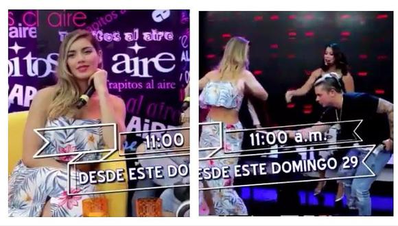 Korina Rivadeneira sorprende al bailar festejo junto a Mario Hart (VIDEO)