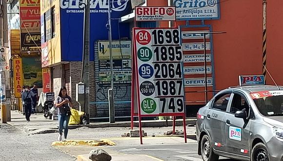 Encuentra en esta nota los precios de los combustibles como gasolinas, GLP (balón de gas doméstico) y petróleo en Arequipa. (Foto: GEC)