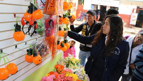  Más de 800 productos son incautados en operativo de “Halloween” en Huancavelica