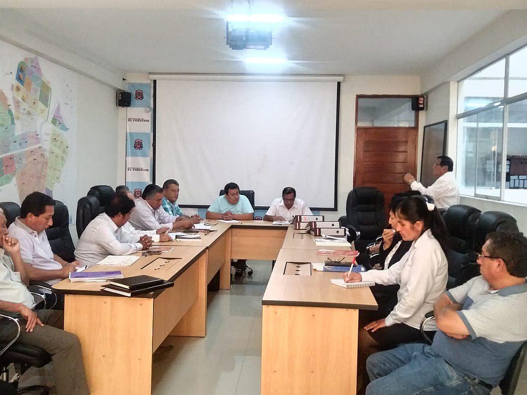 Se instala la comisión de transferencia en el distrito El Porvenir 