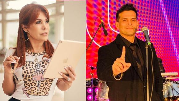 Magaly Medina criticó a Christian Domínguez por dar anillos a todas sus parejas. (Foto: Composición/Instagram).
