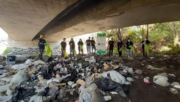 Arequipa: mediante jornada  ambiental recogieron más de 5 toneladas de basura del río Chili. (Foto: Municipalidad de Arequipa)