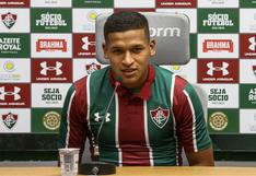 Fernando Pacheco: delantero fue presentado en Fluminense y se encuentra listo para su debut en Brasil (VIDEO)