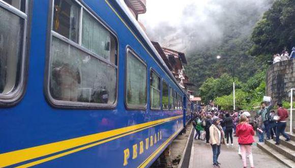 PeruRail anuncia restablecimiento del servicio del tren tras suspensión del paro que fue acatado por comunidades de Machu Picchu, en Cusco (Foto: Andina)