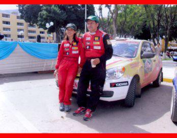 Diego Véliz gana
 rally en Huánuco