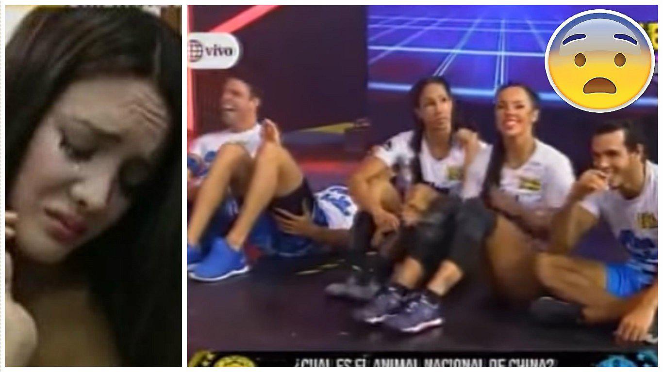 EEG: competidores hicieron llorar a Rosángela Espinoza por esto (VIDEO)