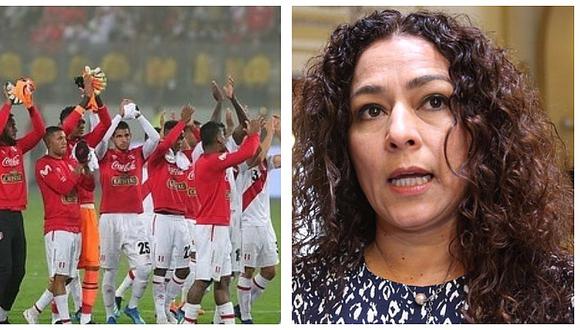 Cecilia Chacón se consideró cábala de Gareca en victoria de Perú ante Escocia 
