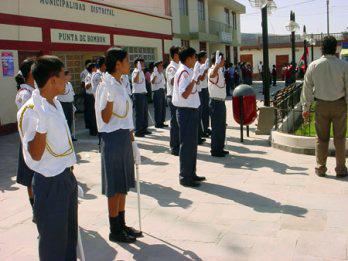 Juramentaron los policías
 escolares