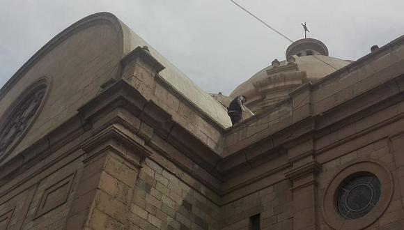 Inician evaluación de la infraestructura de piedra de la Catedral de Tacna