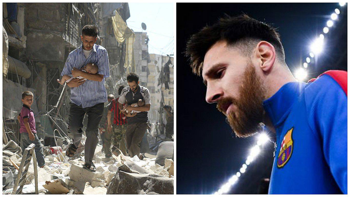 Lionel Messi pide fin de la guerra en Siria: "Tengo el corazón destrozado" 