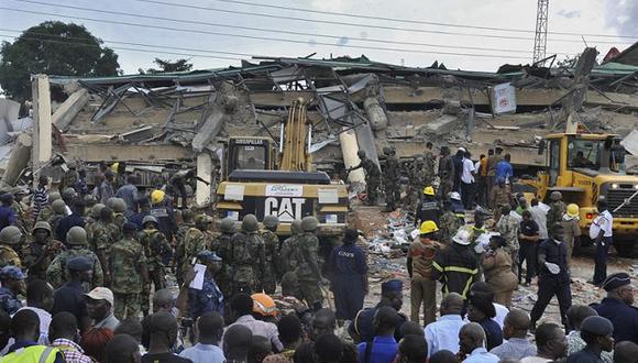 Ghana: Fijan en 14 los muertos por derrumbe en centro comercial