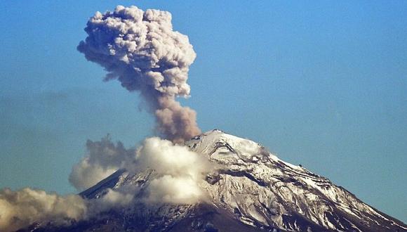 ​México: se registra fuerte explosión del volcán Popocatépetl