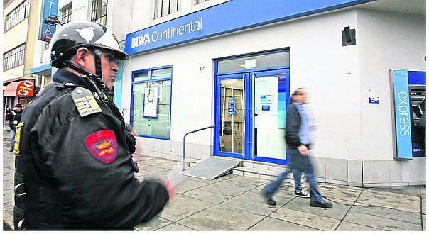 ​Mininter: bancos aún no solicitan resguardo policial