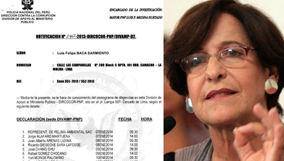 Confirmado: Fiscalía cita a Susana Villarán por caso Relima