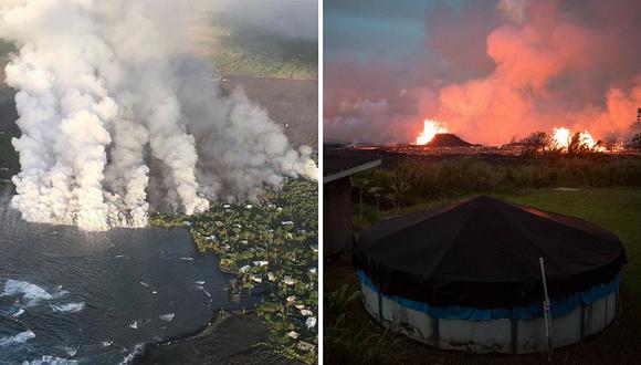 Impactantes imágenes de la Isla Grande de Hawái siendo devorada por lava volcánica (VIDEOS)