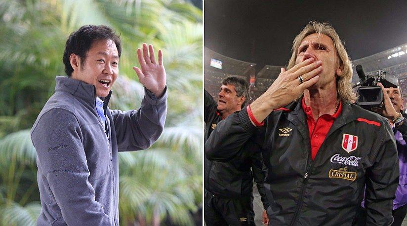 Kenji Fujimori: "¡Ricardo Gareca te amamos, eres super Saiyajin!"