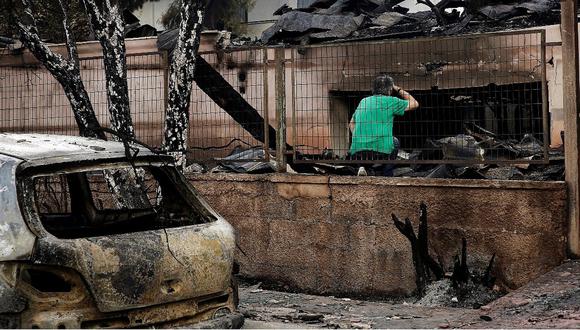 Grecia: Encuentran 26 personas calcinadas dentro de vivienda por incendios forestales