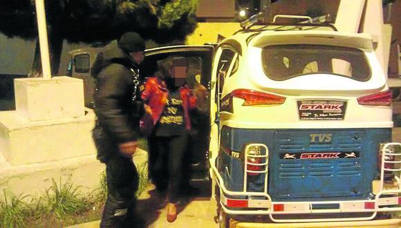​Pervertidos violan a mujer ebria dentro de una mototaxi en Puno