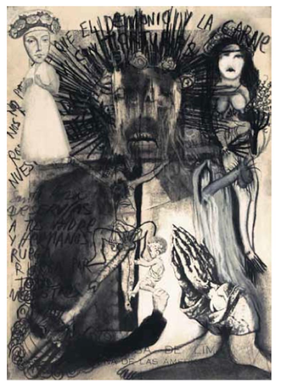 ¿Santa Rosa mostrando los senos?: Tachan de "hereje" exposición del MALI 