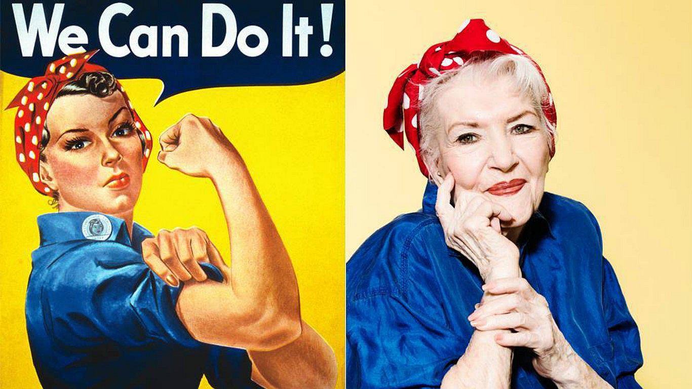 Falleció la mujer que creó el ícono feminista "We can do it!"