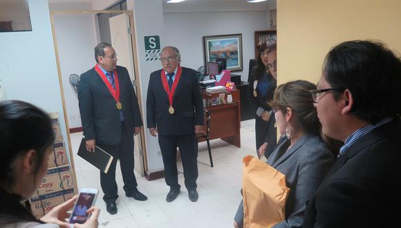 Fiscales supremos supervisan trabajo de magistrados de Huánuco y Leoncio Prado 