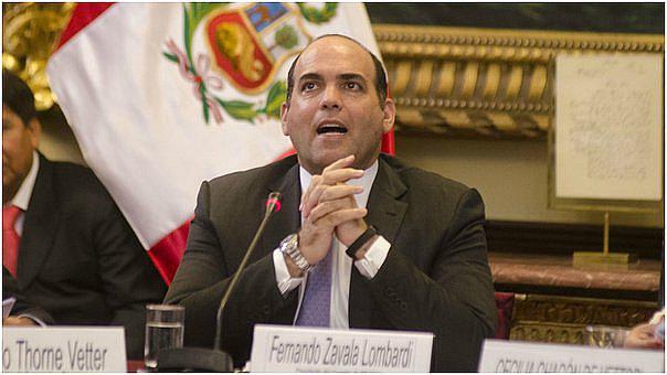 Zavala espera sustentar hoy la cuestión de confianza en el Congreso